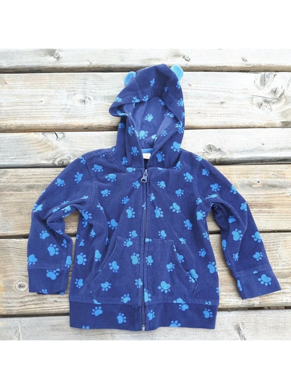 CUTE NEVADA Puppy Dog Paw Prints Sweater 18Month